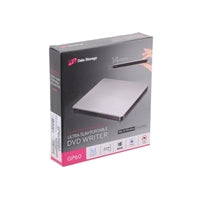 Hitachi-LG GP60NS60 Slim Portable DVD-RW Drive USB 2.0 Silver 8x Hitachi-LG GP60NS60 Slim Portable DVD-RW Drive USB 2.0 Silver 8x